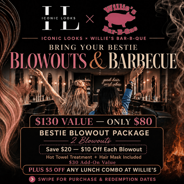 Blowouts & BBQ at Iconic Looks in Montverde, FL